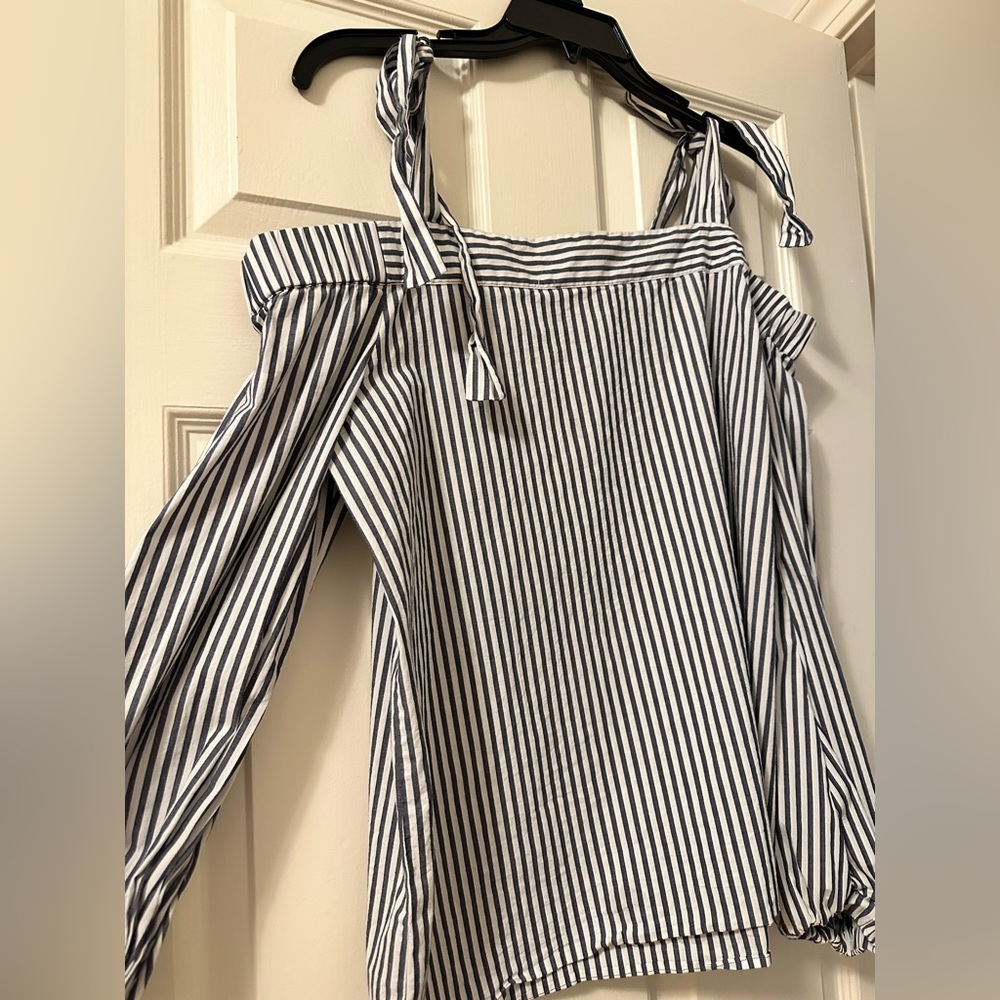 Michael Kors Striped Blouse